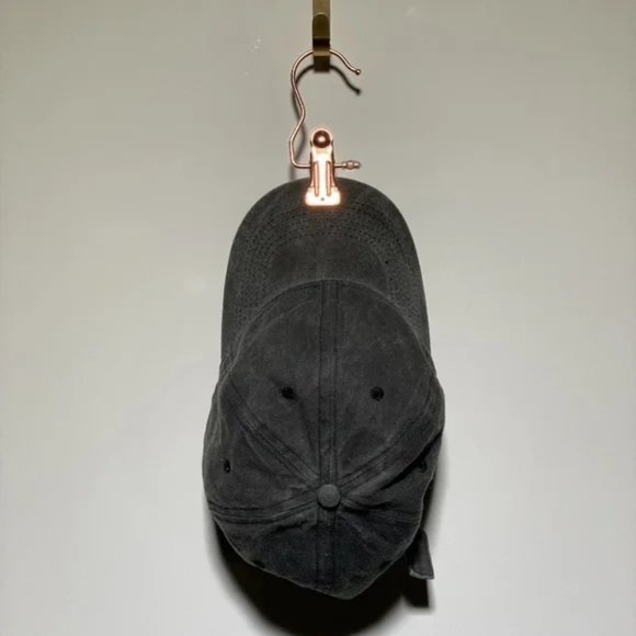 NICE 100% Cotton Ash Grey Adjustable Back Cap One Size Fits All - Picture 2 of 2